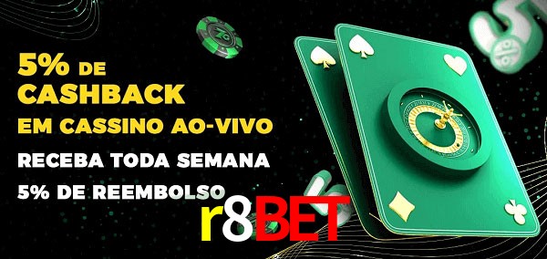 Promoções do cassino ao Vivo r8bet
